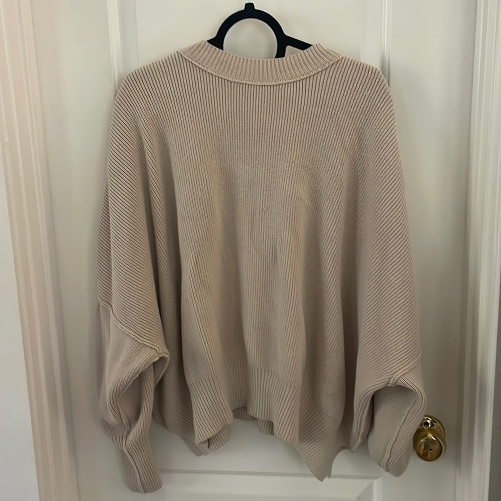 Free People Easy Street Tunic S cream color